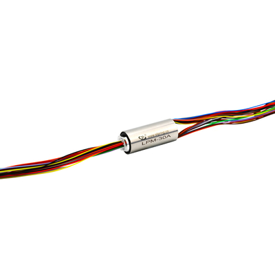 30 Circuito 300 RPM Capsule Slip Ring 240VAC 1A para equipamento médico