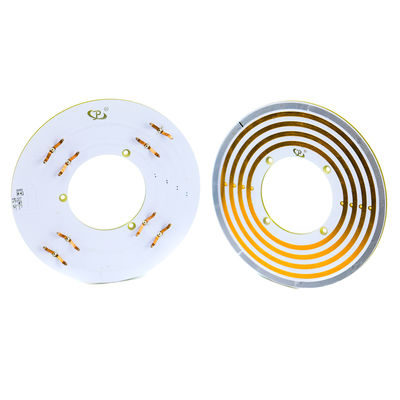 4-Circuito 5A Pancake Slip Ring com 40 mm de tamanho do buraco para automação industrial e equipamentos médicos