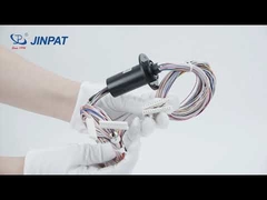 24 Circuitos Cabo RG316 Fio AWG28 300rpm Anéis Coletores Cápsula